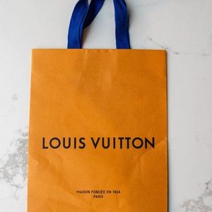 Authentic Louis Vuitton Shopping Bag